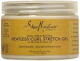 Shea Moisture Raw Butter Heatless Curl Stretch Gel for Unisex, 12 Ounce