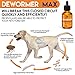 Dewormer + for Dogs and Cats - Natural Treatment from Tapeworm, Roundworm, Whipworm, Hookworm, and Nematode - Liquid Herbal Dewormer - for Pets Natural Canine Dewormer for Dogs (2 oz)