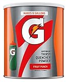 Gatorade Fruit Punch Thirst Quencher Powder Mix 51 Oz makes 6 gallons