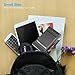 Portable Folding Bluetooth Keyboard EC Technolgy Foldable Wireless Keyboard with Multi Touchpad Holder Touch Keyboard for Android Windows iOS, Aluminum Alloy