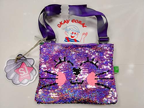 Seven SJ Gang Girls Clutch Bag, Purple