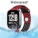 KIMILAR Compatible Versa Bands, Sport Silicone Breathable Replacement Strap Bands with Ventilation Holes Compatible Versa Smart Watch