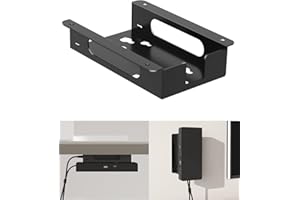 Metal Mount for Dell Docking Station Under Desk and Wall Mount for Dell UD22 WD19 WD19S WD22TB4 WD19TBS WD25 SD25 Series Dock