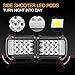 OFFROADTOWN LED Light Bar 12inch, 160W 19,200LM LED Driving Light LED Fog Light Spot Flood Beam 5D LED Work Light Off Road Lights for Truck UTV Pickup ATV SUV Boat Lighting