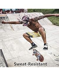 Nivava D9 True Auriculares inalámbricos, Bluetooth 5.0 Auriculares, 3D Sonido estéreo, IPX5 Impermeable Auriculares de Deporte Inalambrico Auriculares Integrados Micrófono para Correr Deporte con Estuche de Carga