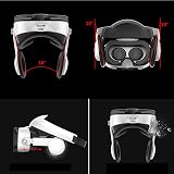 Oikabio VR 3F Mobile Phone 3D Virtual Reality Headset Glasses 4-6 inch view 3