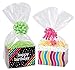 Cellophane Bags Mylar Sheet Great Wrapping Paper for Craft Basket 10 Pack (12