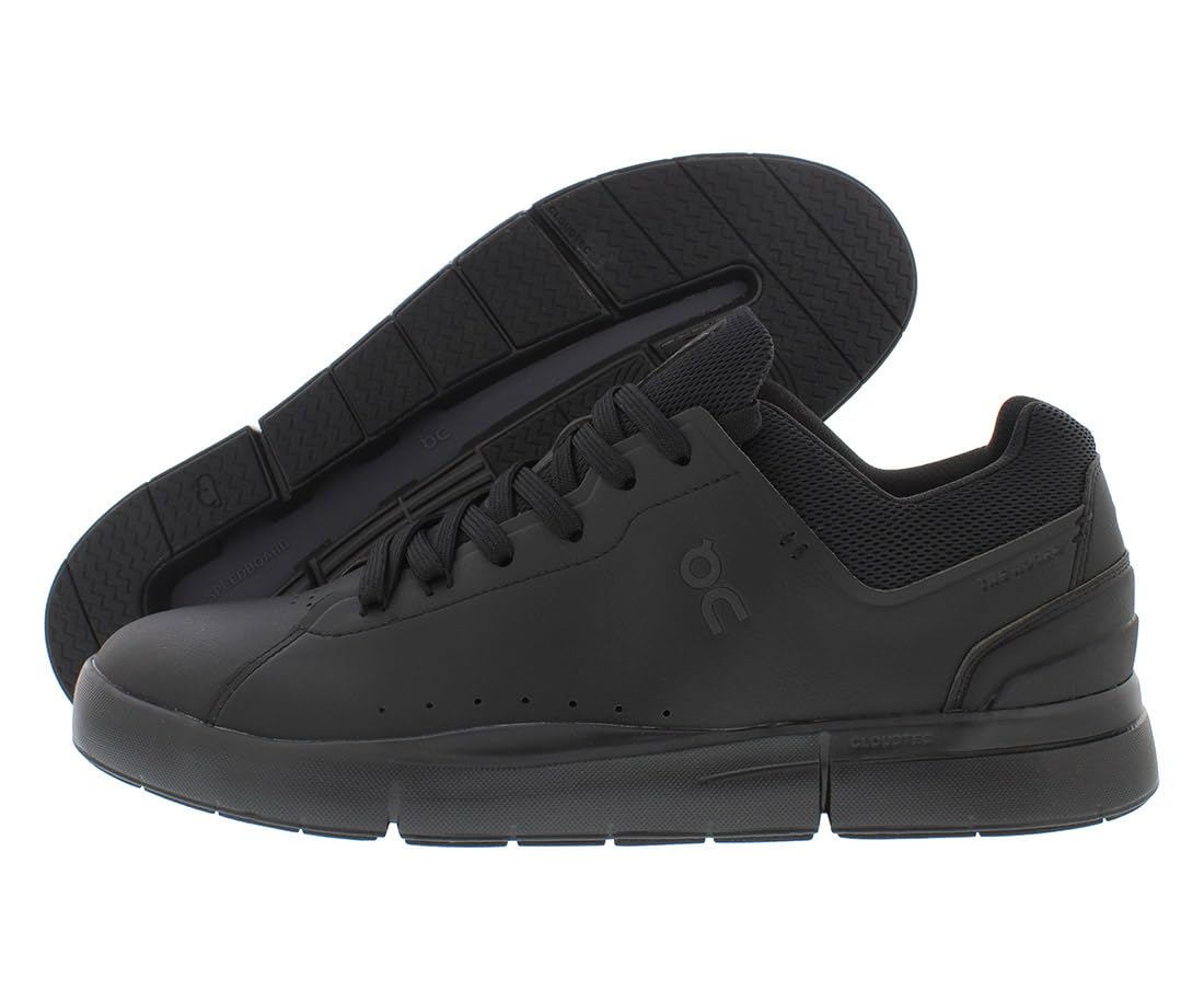 On The Roger Advantage 2 Mens Shoes Size 9.5, Color: All Black/Shocking Black-Black Image