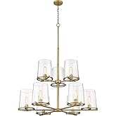 Z-Lite Callista - 9 Light Chandelier in Transitional Style-47 Inches Tall and 38 Inches Wide -Traditional Installation
