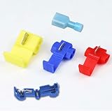 YIXISI 70 PCS Quick Splice Wire Connectors T-Tap Insulated Set Red Blue Yellow view 4