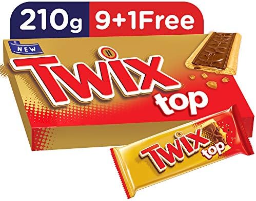 Twix Top Chocolate Bars 21g X 10 Buy Online At Best Price In Uae