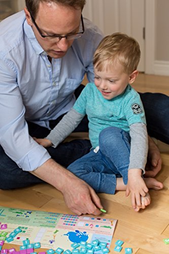 MBI Kids-The Numerical Tile Game For Kids in a Whale Pouch with Included Activity Booklet