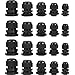 Plastic Waterproof Adjustable 3.5-13mm Cable Glands Joints, PG7, PG9, PG11, PG13.5, PG16 (20 Pieces) primary
