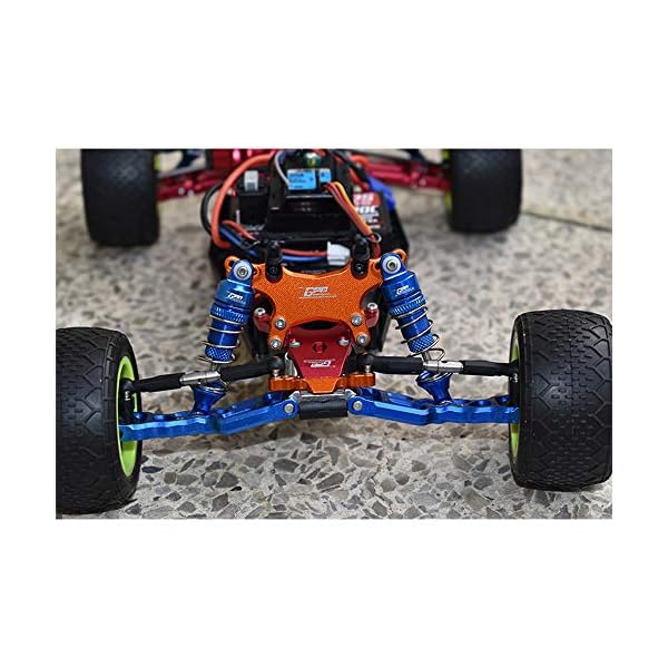 Hrsptudorc Unterer Vorderer Schwenk Arm Aus Metall für LOSI 1/18 -T 2.0 2WD Stadion LKW RC Auto Upgrades Teile, 2 – Bild 3