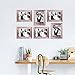 Icona Bay 5x7 Picture Frames (Rose Gold, 2 Pack), Modern Double-Beveled Frames, Tabletop or Wall Mount, Eve Collection