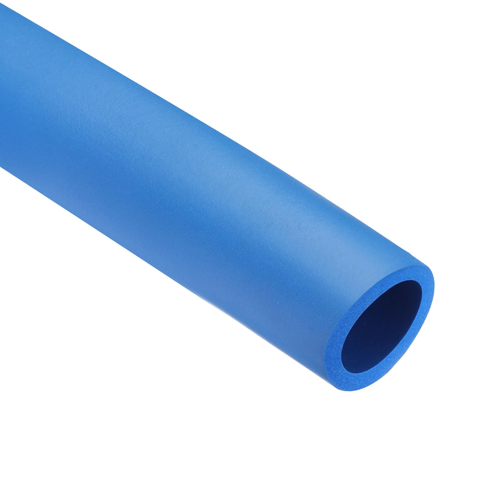 Rebower 25mm ID Pipe Insulation Tubing 5mm Thick Heat Preservation Foam Tube, [for Plumbing Freeze Protection Exercise Handle] - 35mm OD/3ft/Blue
