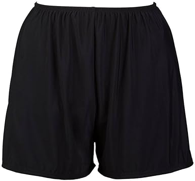 women's plus size swim shorts