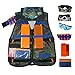 AWEOODS Tactical Vest Kit for Nerf Guns N-Strike Elite Series for Kids (Camouflage)