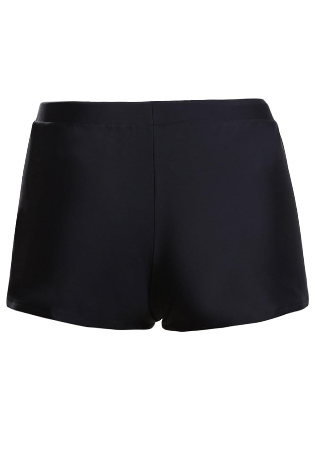 boldgal girl's beach swimwear drawstring bikini (black)