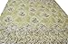 5 Yards African Lace Fabrics Nigerian French Beaded Tulle Fabric (Yellow)