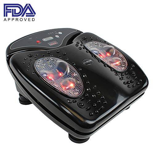 Daiwa Felicity Foot Massager Vibration for Blood Circulation Booster with Infrared Heat Therapy FootVibe Pro