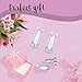SmitCo LLC Little Girl Earrings, Silver Tone Rhodium Plated Set for Kids/Children, Hypoallergenic