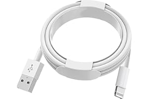 Apple MFi Certified iPhone Charger Cord 3ft Lightning Cable Fast Charging High Speed Data Sync USB Cable Compatible with iPho