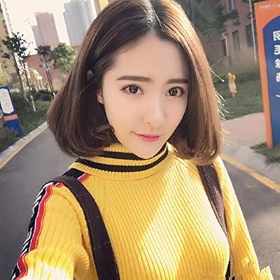Shenlajuan In The Wig Liu Hai Female Short Hair Wave Head Short