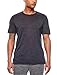 Icebreaker Merino Men's Sphere Short Sleeve Crewe Athletic T Shirts, Black Heather, Large
