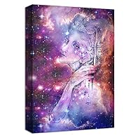 Canvas Wall Art Creative Illustrations Canvas Prints Home Artwork Decoration for Living Room,Bedroom - 12x18 inches