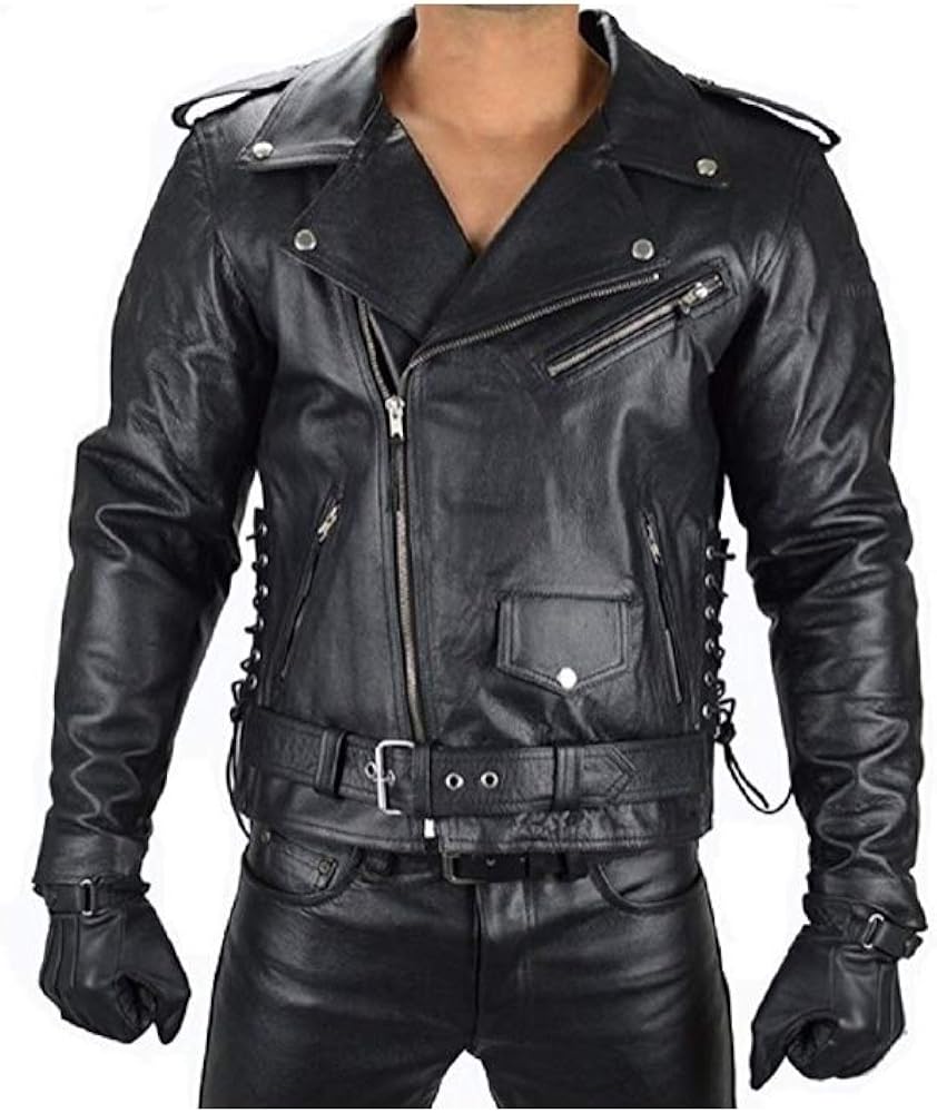 Black Racer Leather Jacket Clothing 