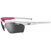 Tifosi Vero Half-Frame Sunglasses - Running, Cycling &amp; Golf | 100% UVA/UVB, shatterproof polycarbonate. Vented half-frame, hydrophilic nose pads. For running, cycling, golf &amp; pickleball.