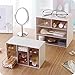 Home Décor Plastic Make Up Jewelry Drawers Storage Boxes Cosmetics Containers Mini Storage Cabinet Office Supplies Desk Organizers (4 Drawers (6.7x4.3x5.9 in))