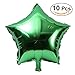 10pcs 18 Party Foil Balloons Heart Balloon Wine Glasses Birthday Balloons Metal Round Balloon Arch Star Balloons Happy Birthday Ballons Red Balloons Wine Bottle Aluminum Foil