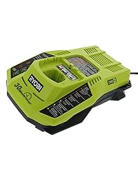 Kit de ampliación Ryobi P128: cargador de batería de ion litio Intelliport (P117) y Sistema de batería de ion litio individual de 18 V (P102) compatible con One+