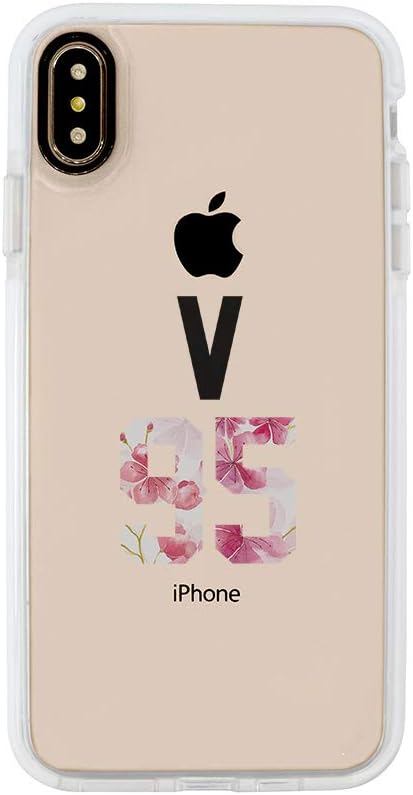 Ultra Slim iPhone Case - Silicone Protective Cover - Compatible for iPhone XR - V Aka Taehyung 95 - Hyyh Story - Taetae Cute Case - Black Flexible Soft TPU Cover Case