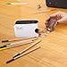Colore Electric Pencil Sharpener With Auto Safety Lock Function – Battery / USB Powered Professional Sharpener – Great School & Office Supplies For Kids and Adults - FREE 1 Core Sharpener