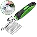 k9konnection DEMATTING Tool for Dogs and Cats | Undercoat Rake with Dual Shedding Blades | Cat Hair Remover Comb for Knots, Tangles & Mats | Dog Brush for Long Haired | Pet Grooming Kit