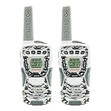 Cobra CXT1095FLTCW Walkie Talkies 37-Mile Two-Way Radios, Rechargeable (Camo White, Pair)