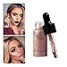 Liquid Highlighter, InKach Shimmer Eye Face Glow Liquid Highlighter 12 Colors Make Up Concealer (A)