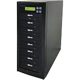 PlexCopier 24X SATA 1 to 7 CD DVD M-Disc Supported Duplicator Writer Copier Tower with Free DVD Video Copy Protection