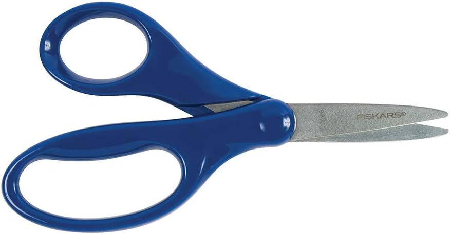 Fiskars Kids Classic Pointed Tip Scissors, 5-Inch, Assorted Colors