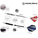 WIN.MAX 12 Pack Darts Steel Tip Darts Set 24 Grams with Aluminium Shafts, 30 PET Flights, 50 Dart Rubber Rings