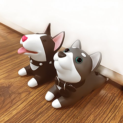 DomeStar Door Stop, Cute Dog Door Stopper Husky Door Stop Decorative
