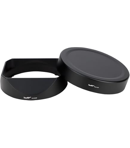 Haoge Lens Hood Metal Square Bayonet For Fujinon XF16-50mm F2.8-4.8 R LM WR, Fujifilm XF33mm F1.4 R WR Lens, Fuji XF 33mm F/1.4 R LM WR On Fuji XT50 X-T5 Camera,with Metal Front - View #11