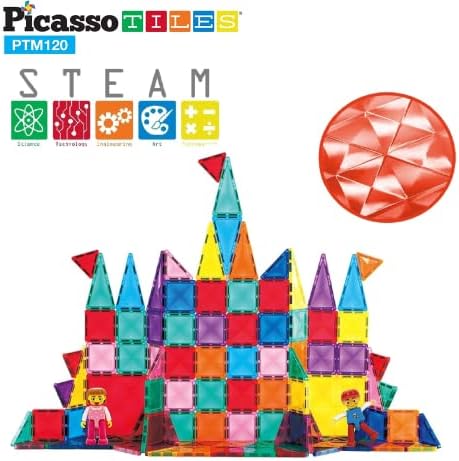 120PCS-Ensemble De Construction Magnétique De Taille Mini, Blocs Magnétiques, Modèle De
