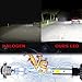AUXITO Automobile H1 LED Headlight Bulbs 72W 8000Lms Per Pair All-in-One Conversion Kit US COB LED Chips Super Bright, 6500K Cool White