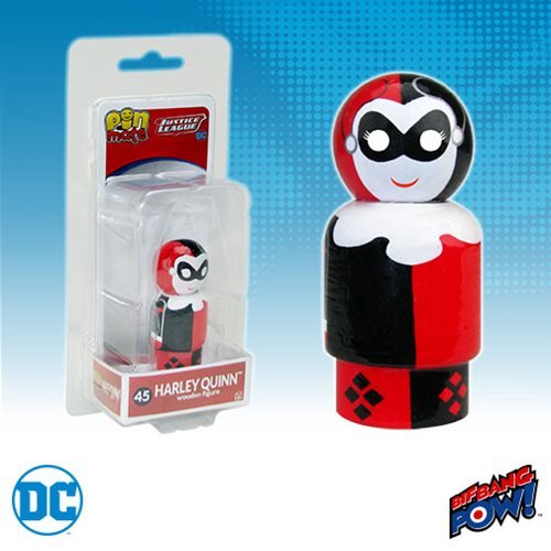 Bif Bang Pow! Harley Quinn Classic Pin Mate Wooden Figure