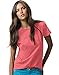 Hanes Women's Relaxed Fit Jersey ComfortSoft® Crewneck T-Shirt Charisma Coral 2XL