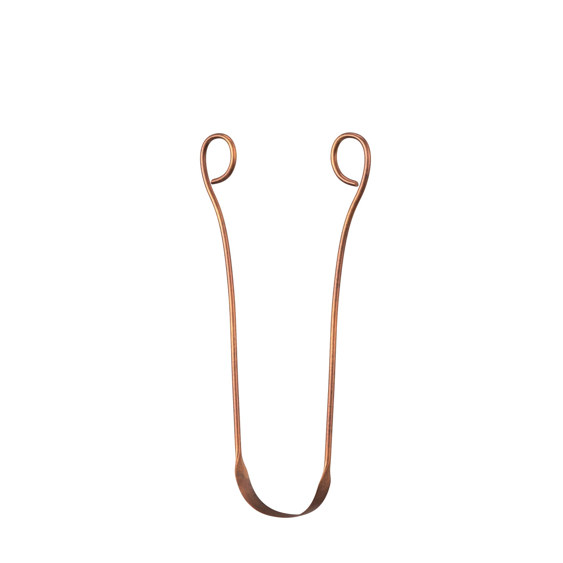 Isabella's Clearly COPPER, Ayurvedic Tongue Scraper Cleaner | 100% Pure Heavy Duty Copper, Built to Last, BPA Free | Natural Oral Care and Bad Breath Remedy